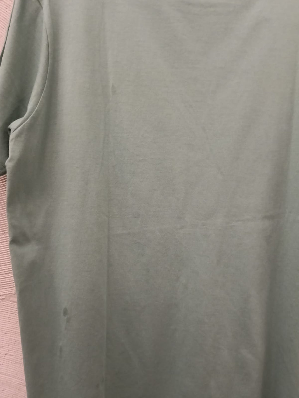 Green Half Sleeves Basic T-shirt