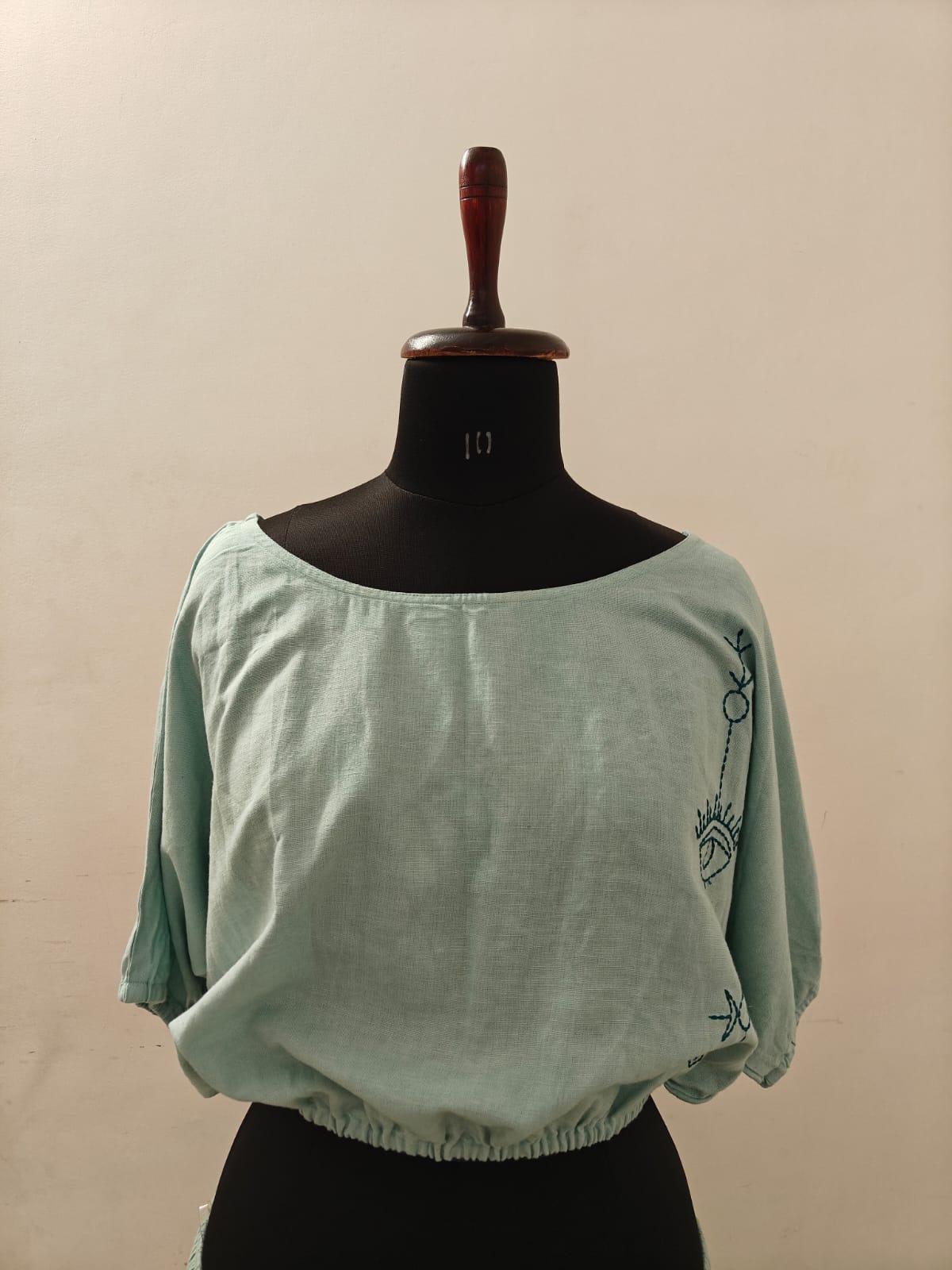 DESII VIDESI - Blue Embroidered Co-ord
