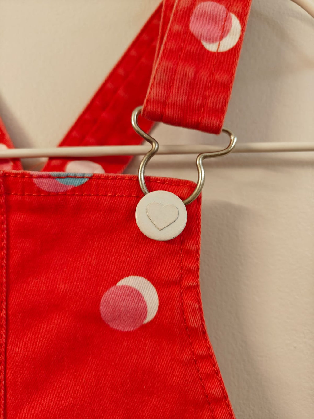 Red Polka Dot Overalls