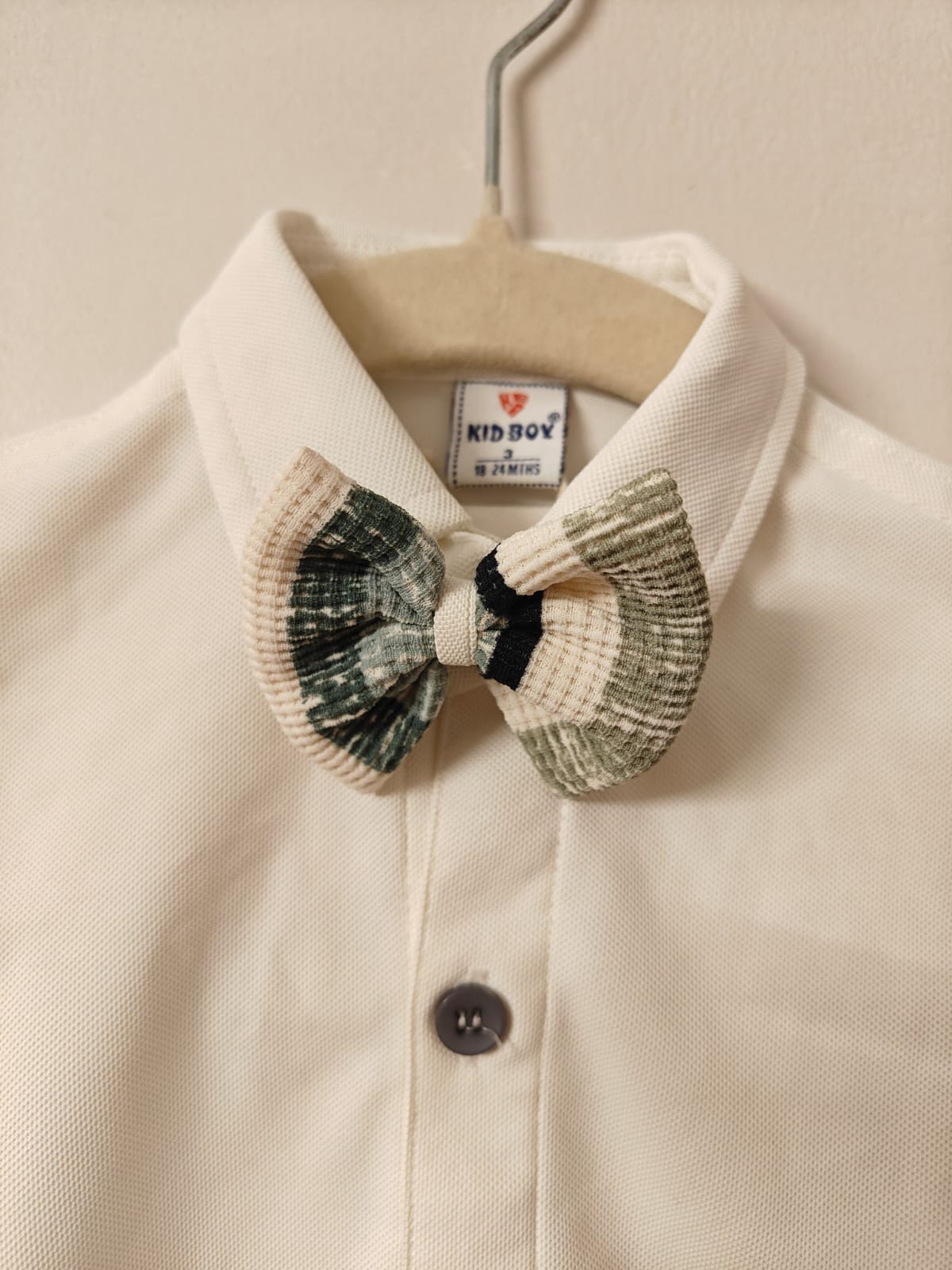 Bow-Tie Detail White Shirt
