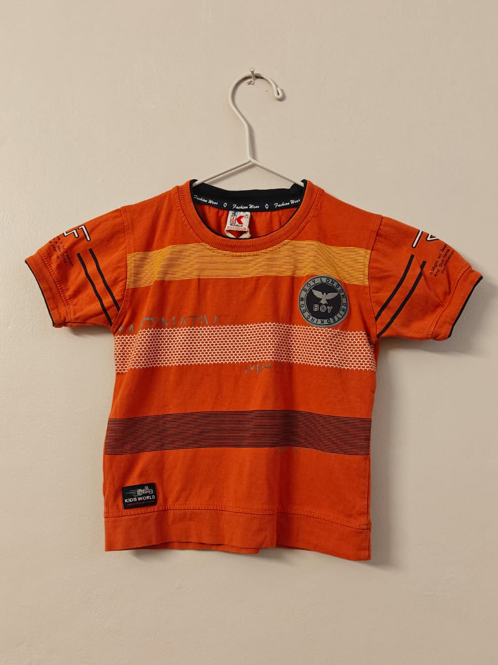 Orange Graphic T-shirt
