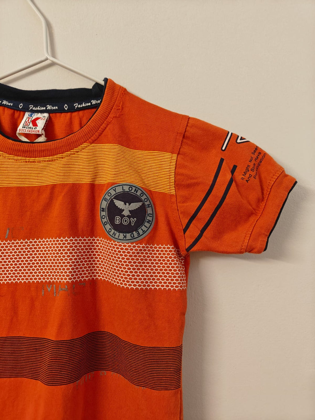Orange Graphic T-shirt