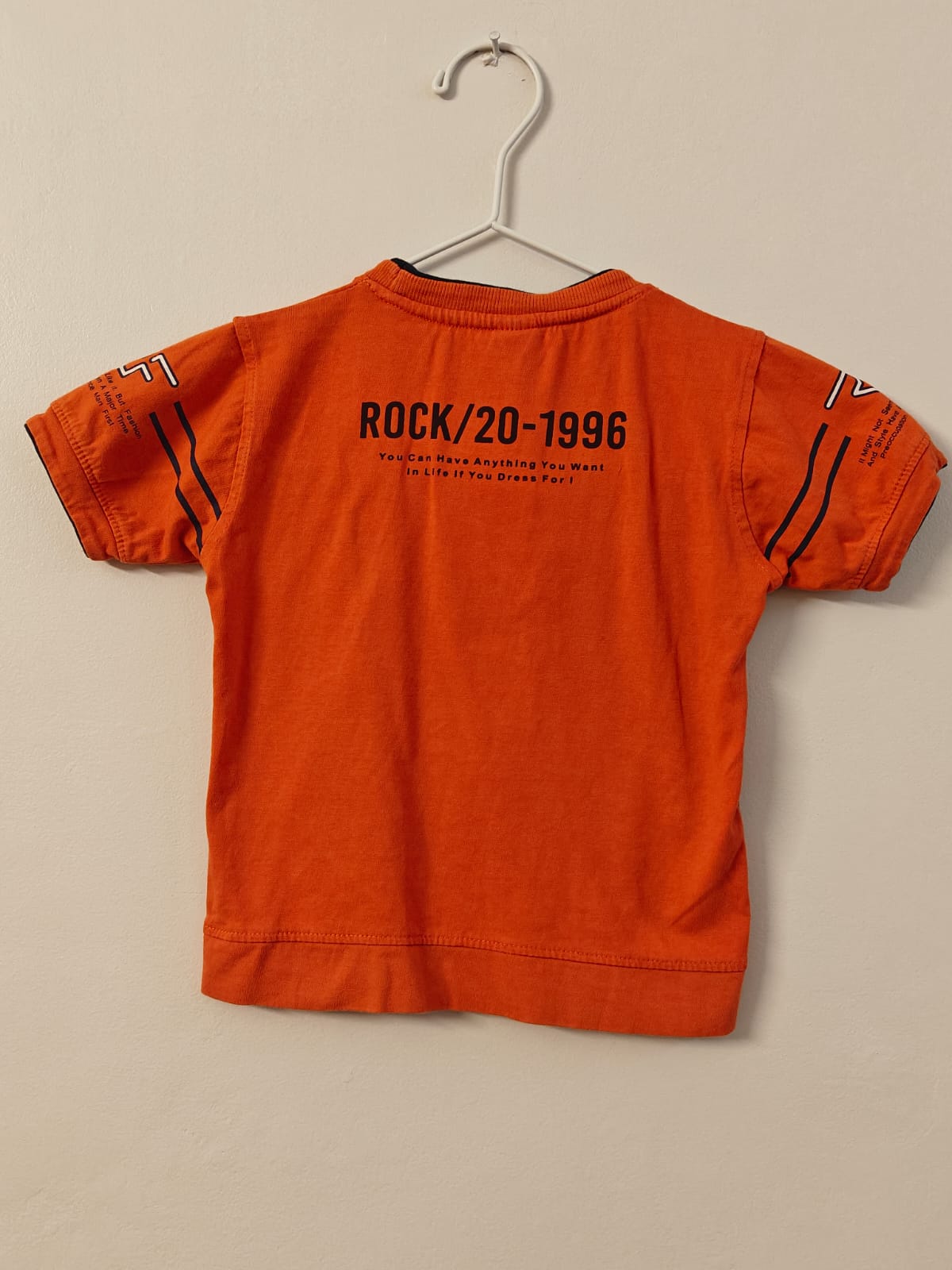 Orange Graphic T-shirt