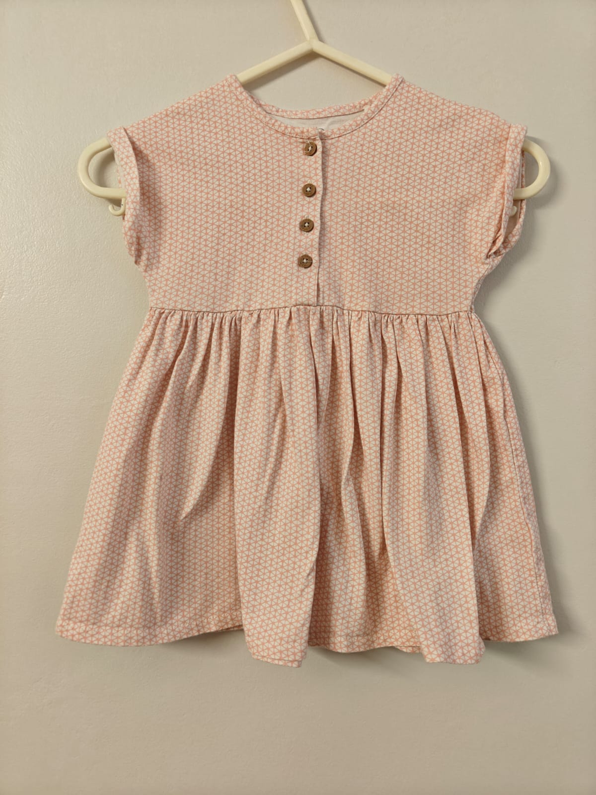 Pink Printed Dress