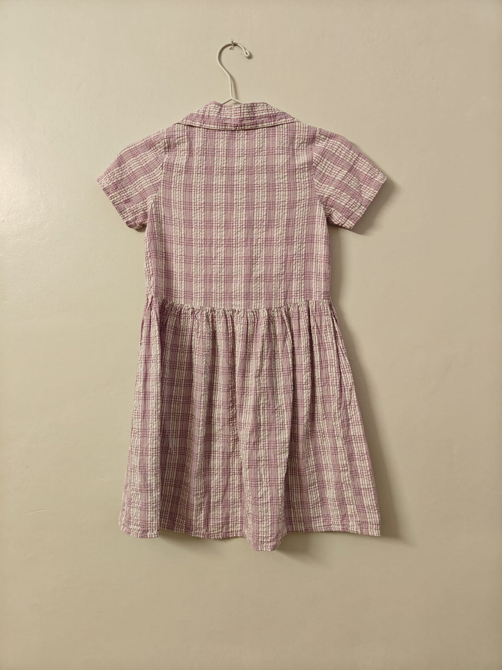 Lavender Shirt Dres