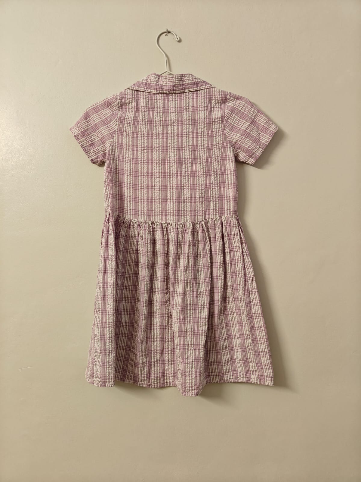 Lavender Shirt Dres