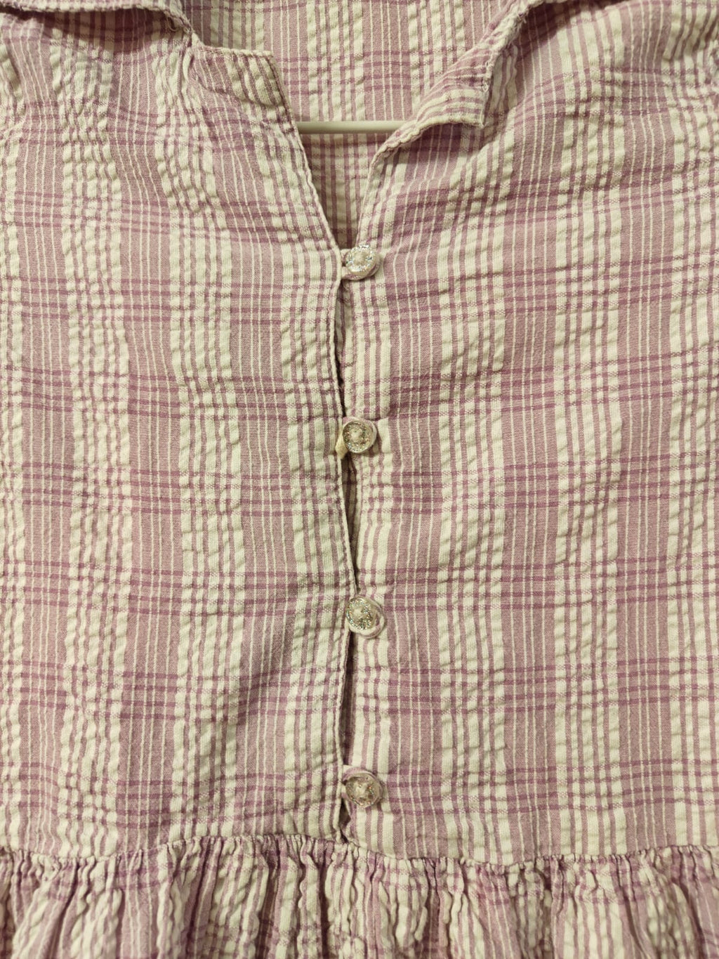 Lavender Shirt Dres