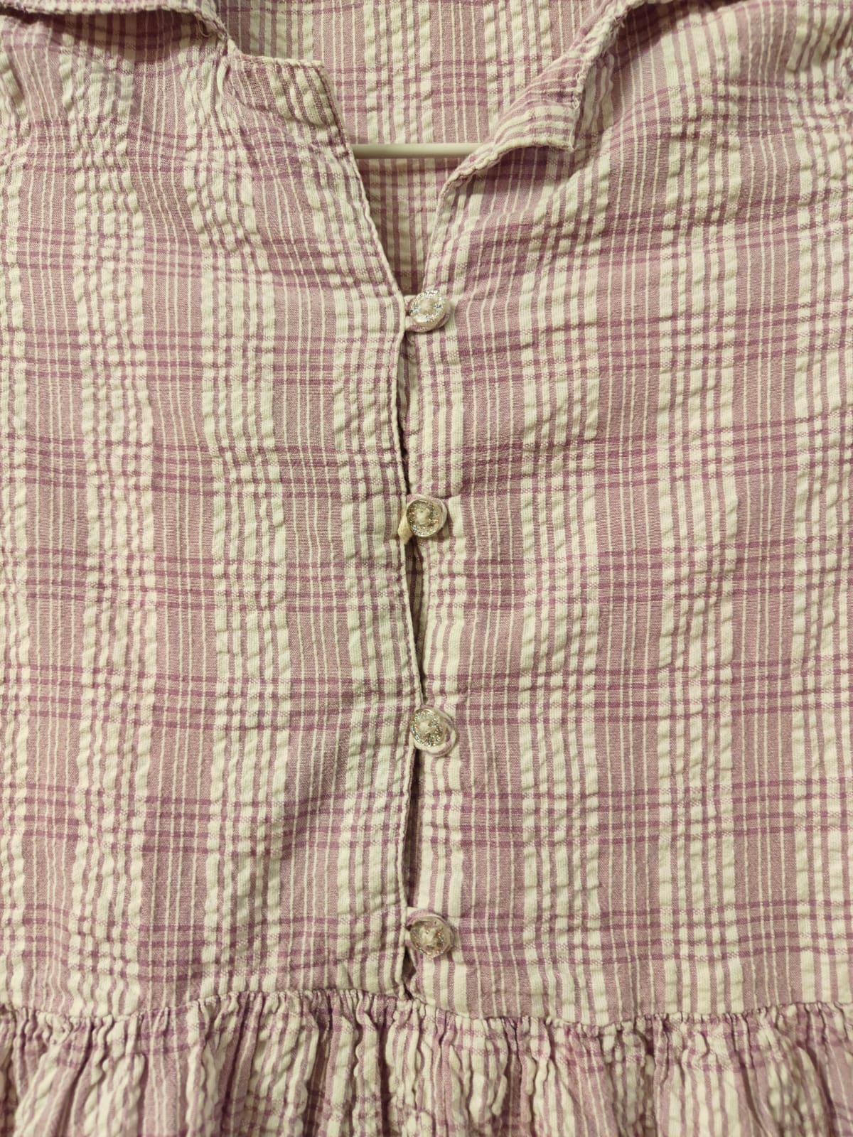 Lavender Shirt Dres