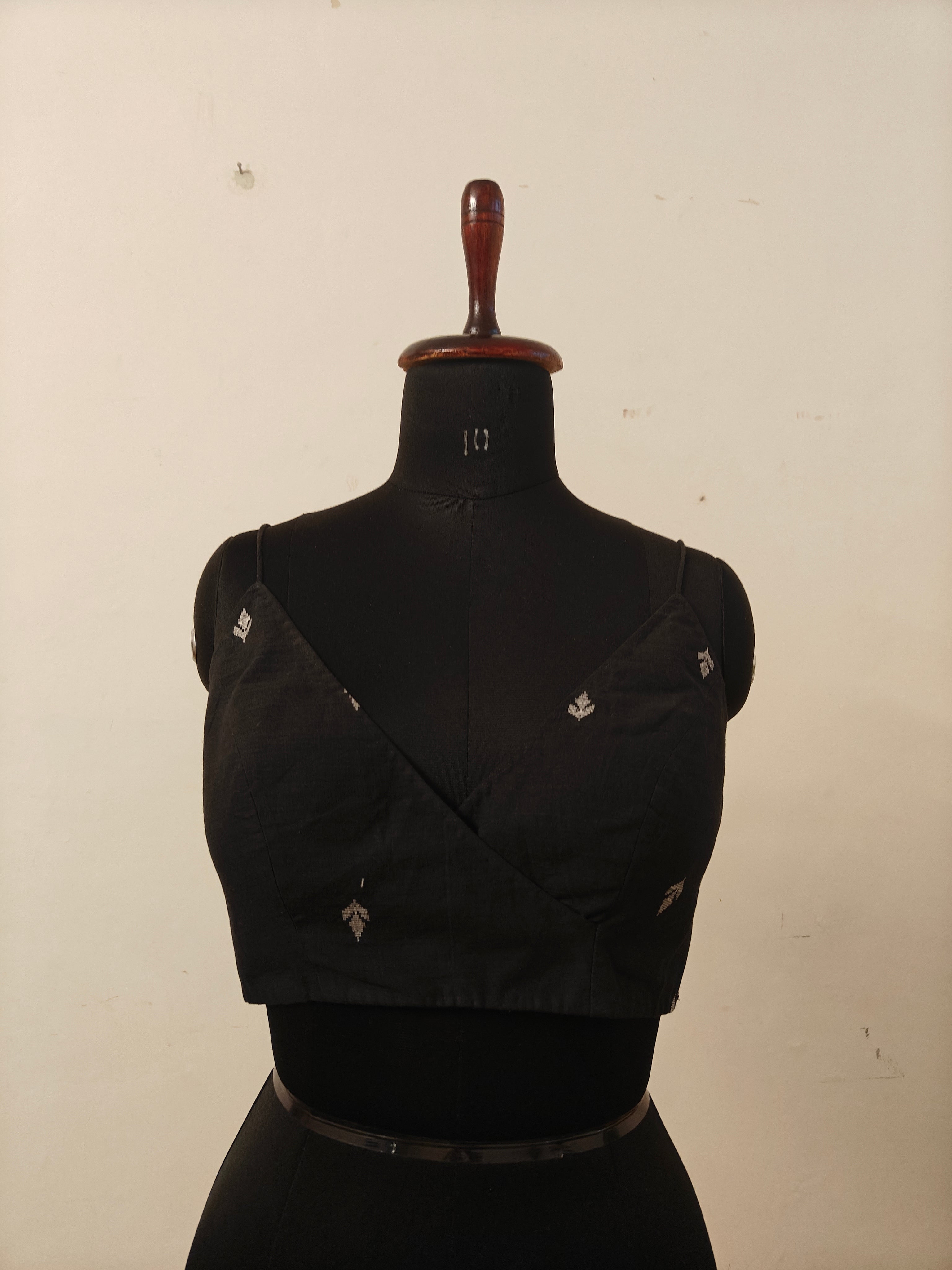 Black Spaghetti Strap Blouse