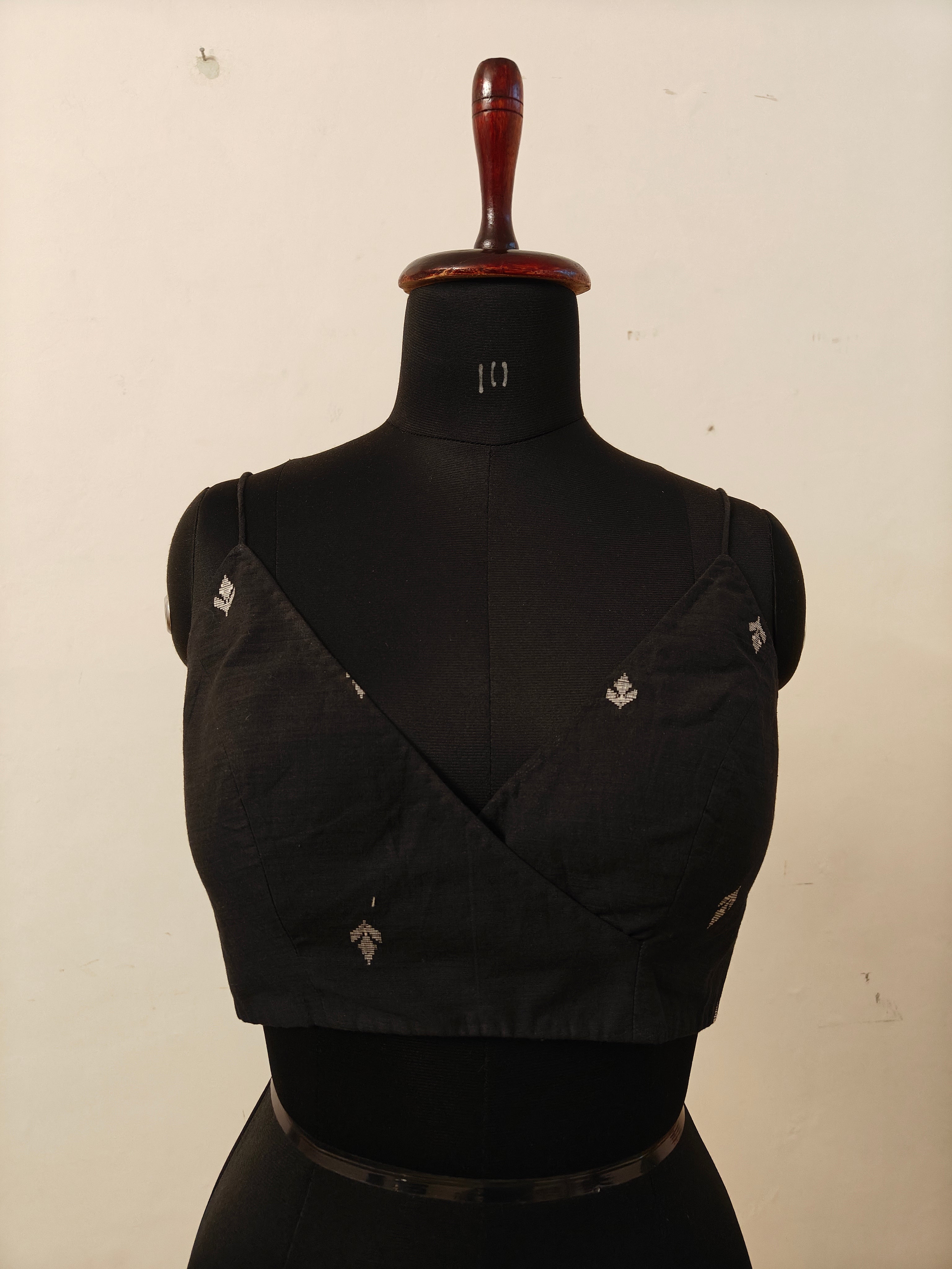 Black Spaghetti Strap Blouse