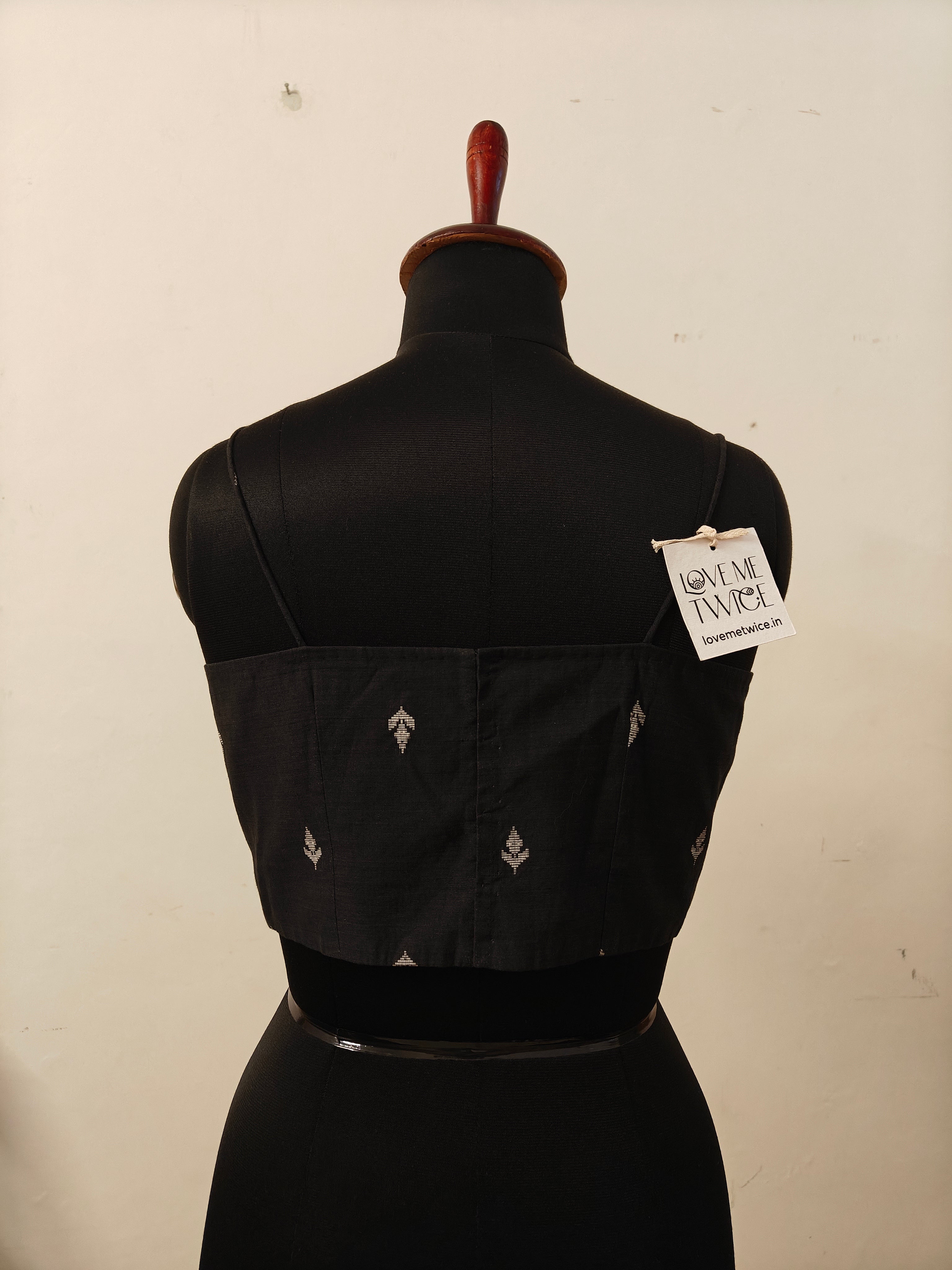 Black Spaghetti Strap Blouse