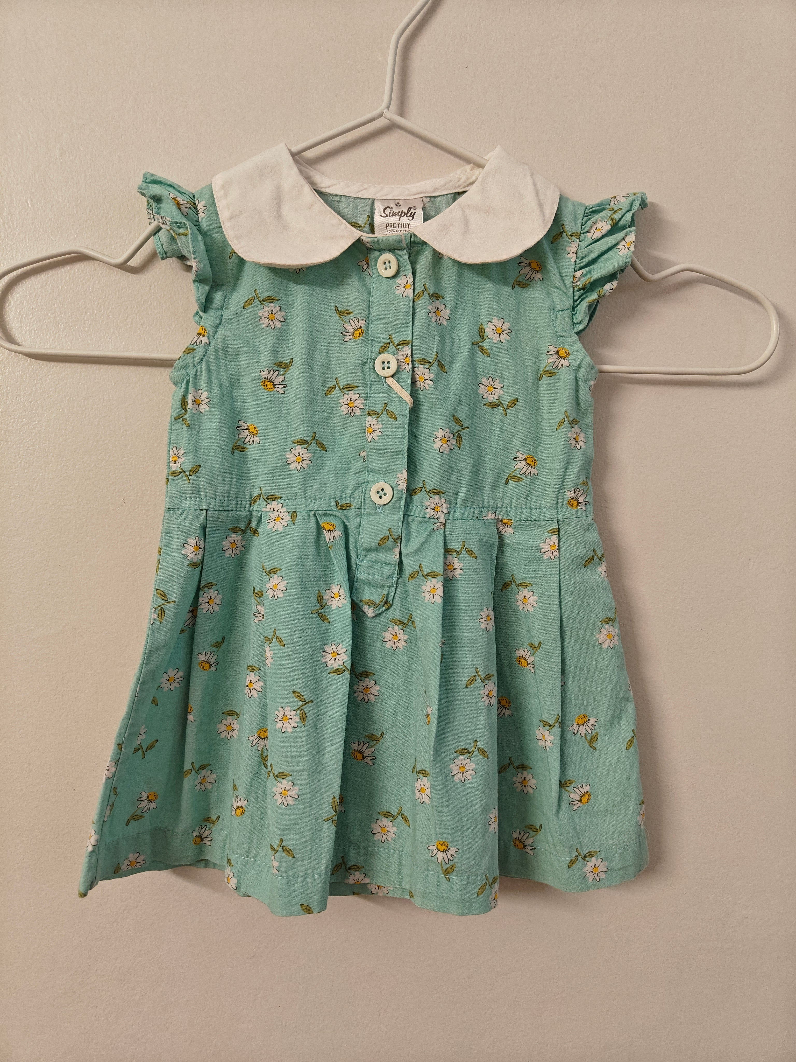 Blue Collared Dress