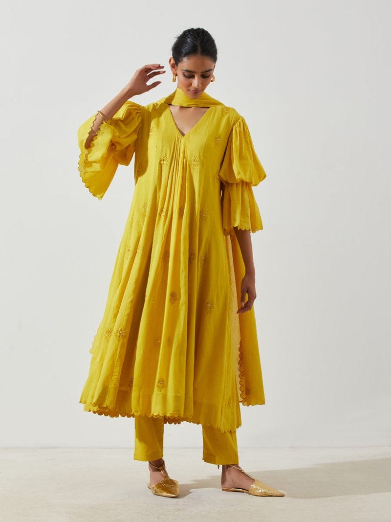 LABEL EARTHEN - Yellow Co-ord Set