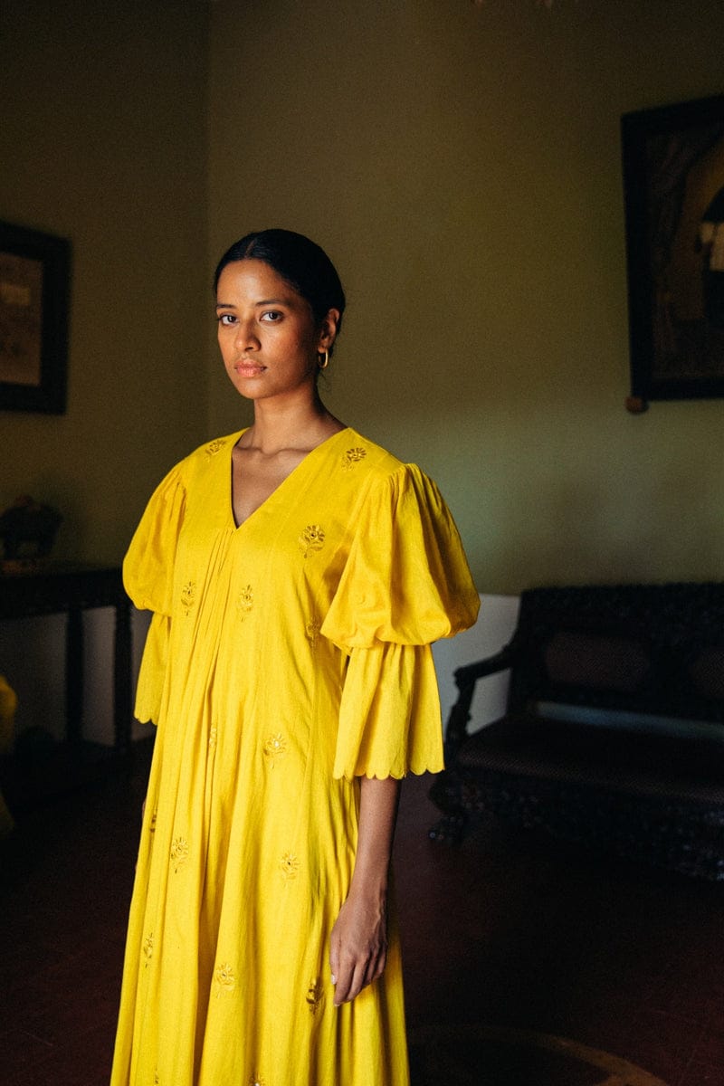 LABEL EARTHEN - Yellow Co-ord Set