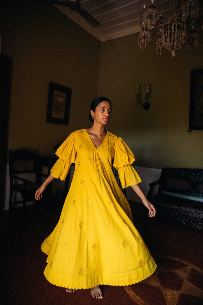 LABEL EARTHEN - Yellow Co-ord Set