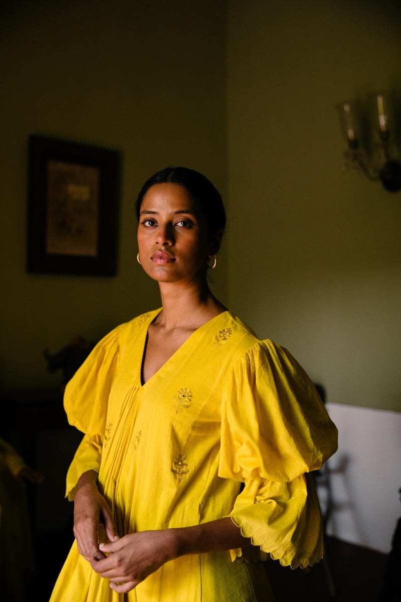 LABEL EARTHEN - Yellow Co-ord Set