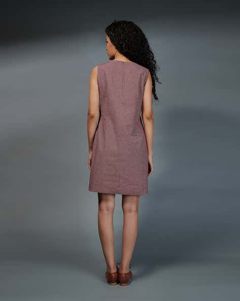 THE KAATN TRAIL - Checked Shift Dress