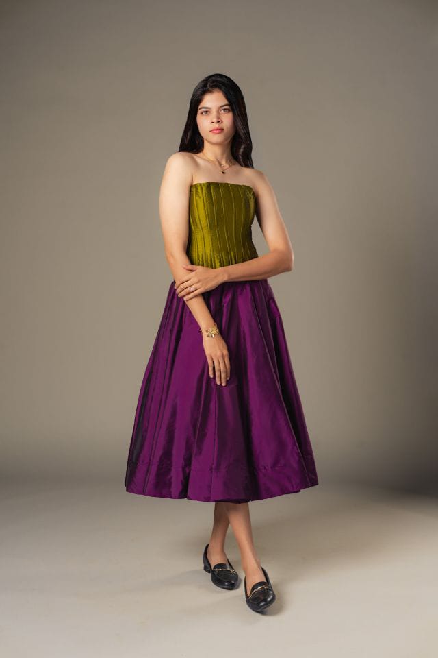SOULE SILK - Neem Jade Corset