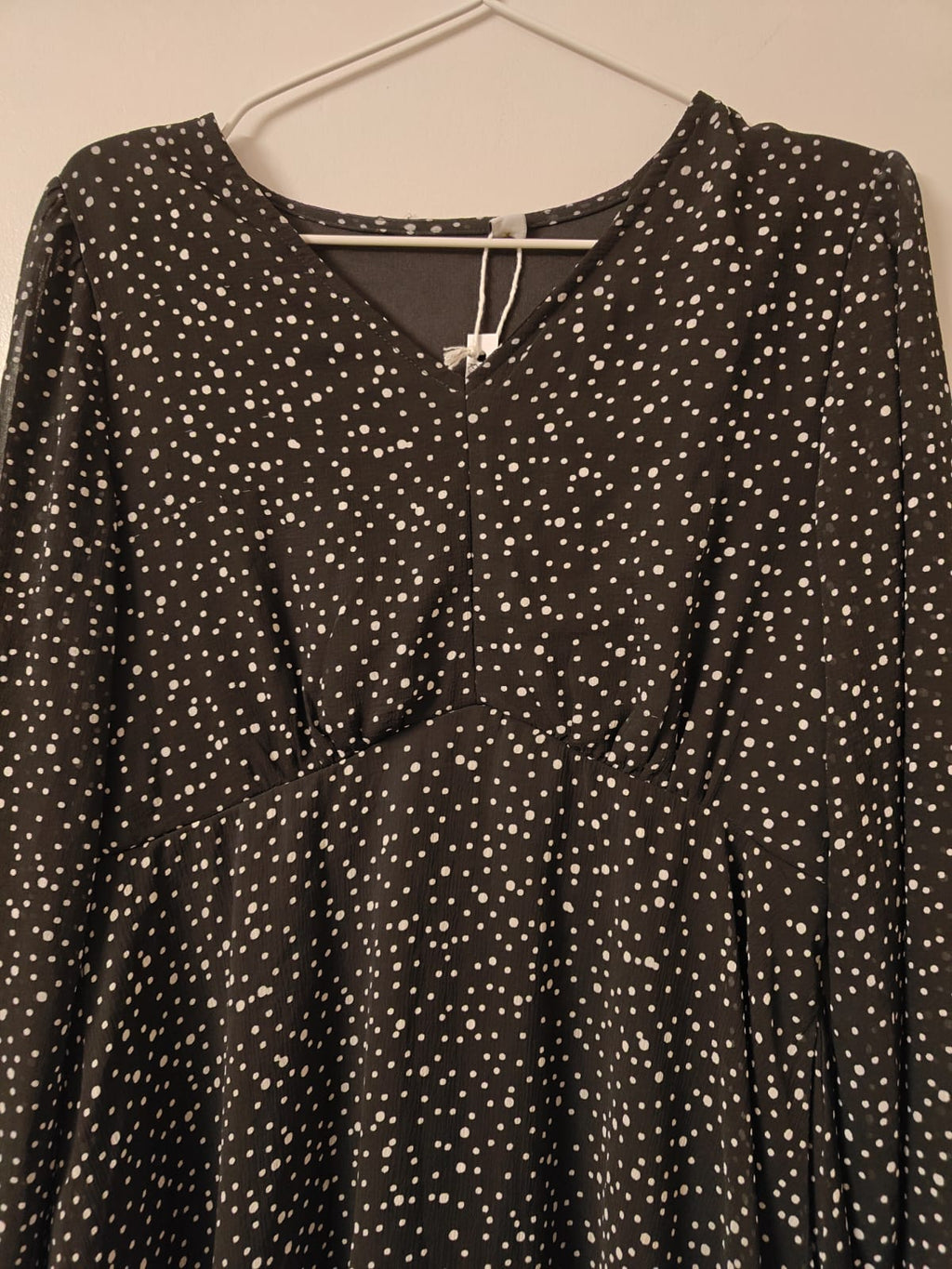 Black Polka Dot Dress