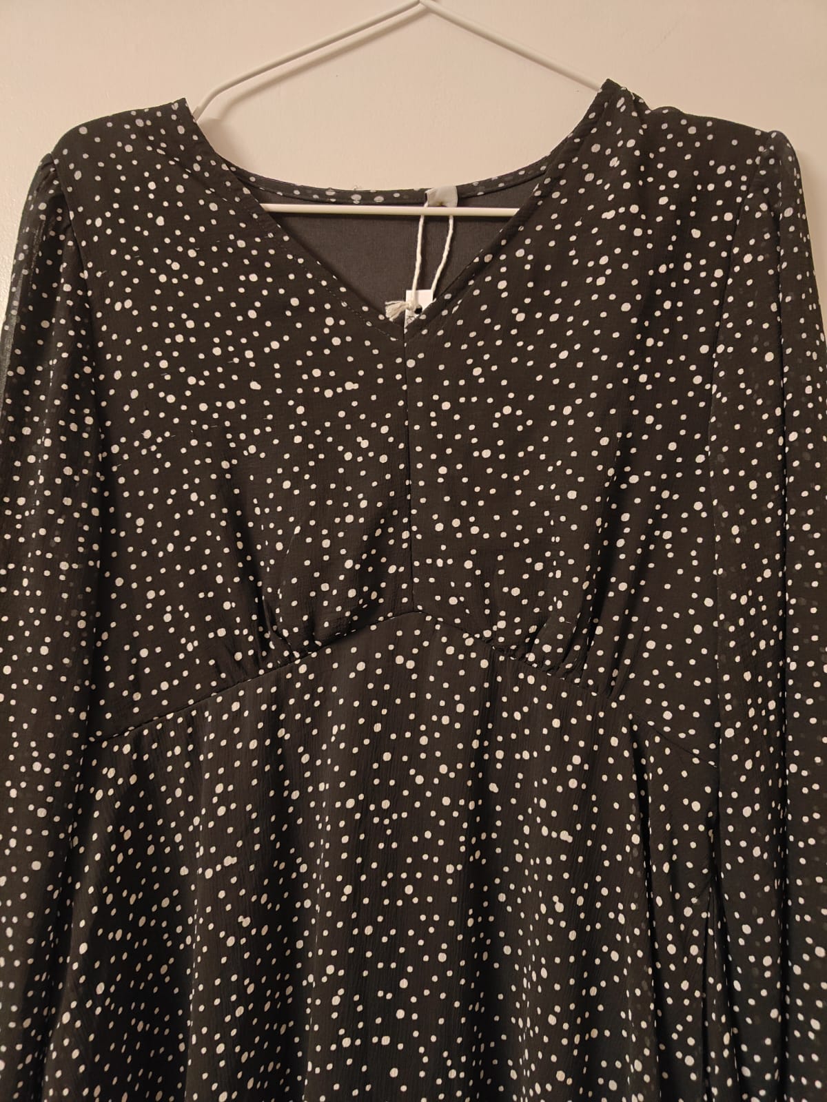 Black Polka Dot Dress