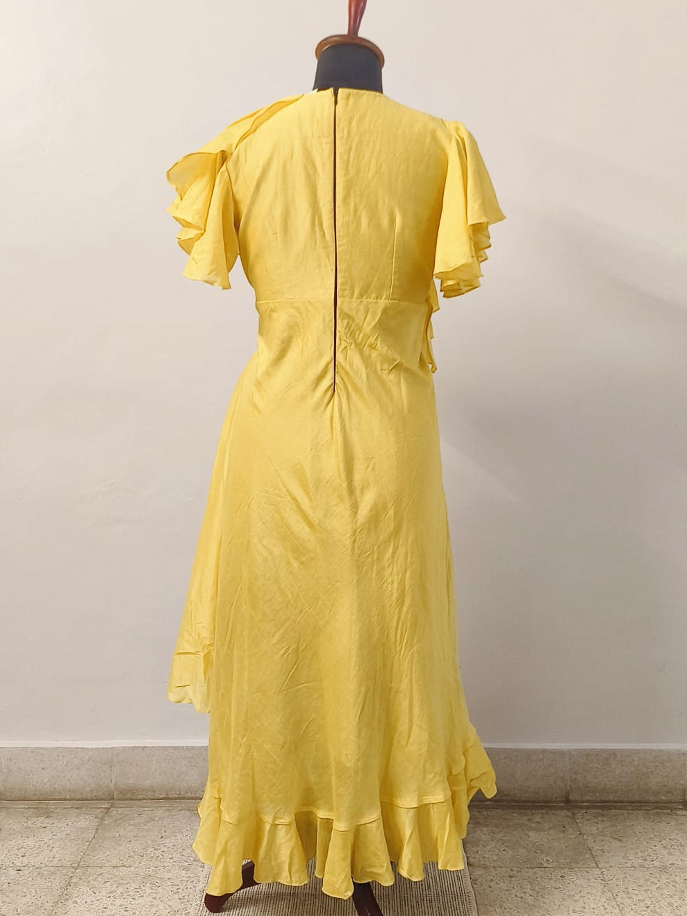 RACHANA NARWANI - Yellow Ruffle Dress