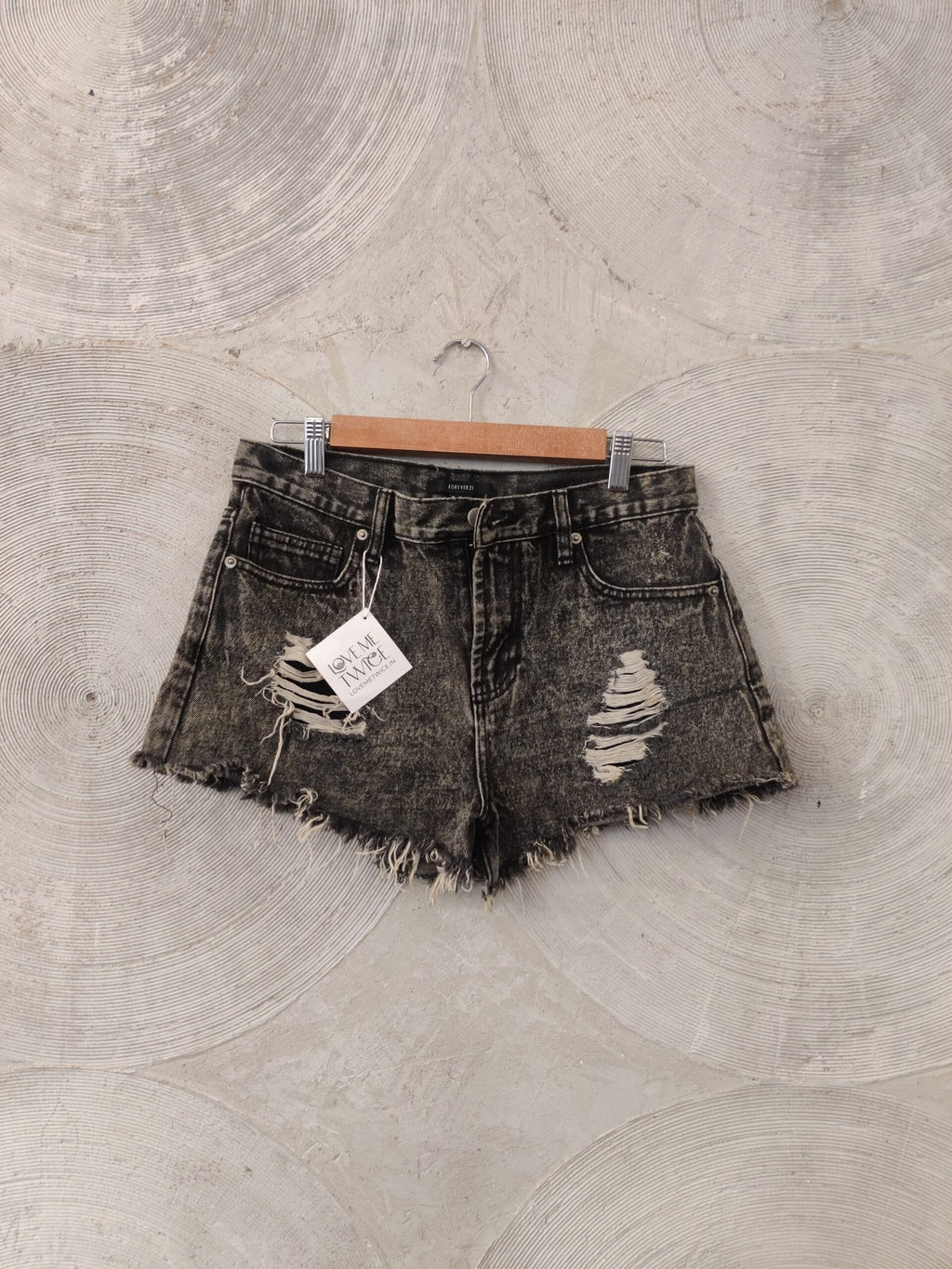 FOREVER 21 Cut Off Denim Shorts