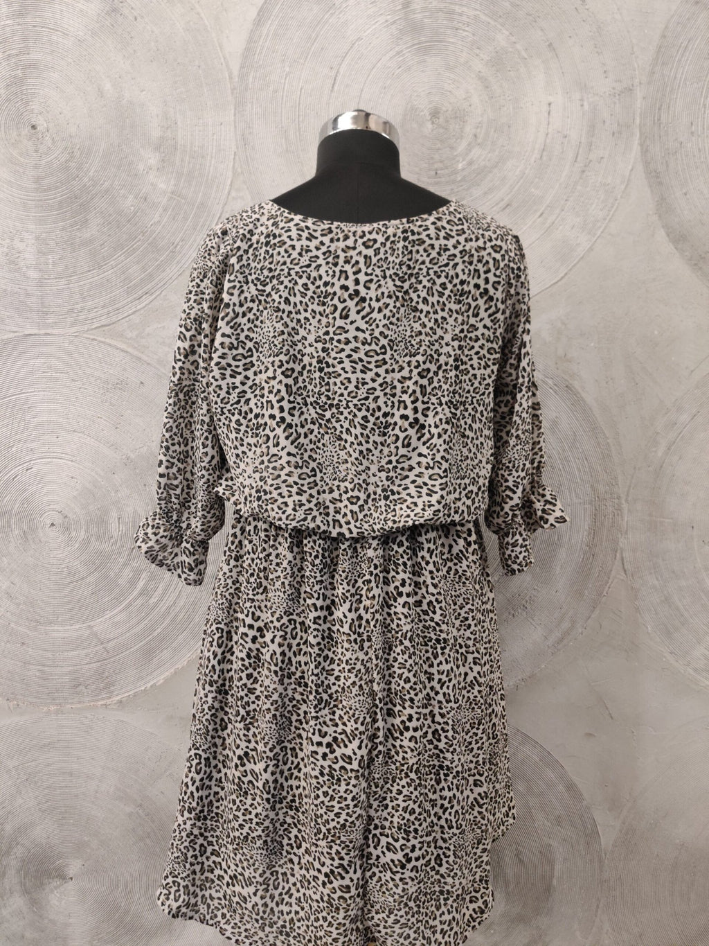 B+VESTRY- Leopard Print Short Dress