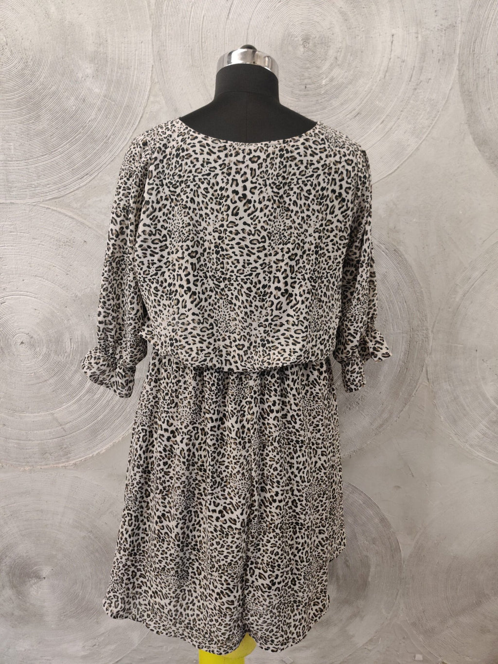 B+VESTRY- Leopard Print Short Dress