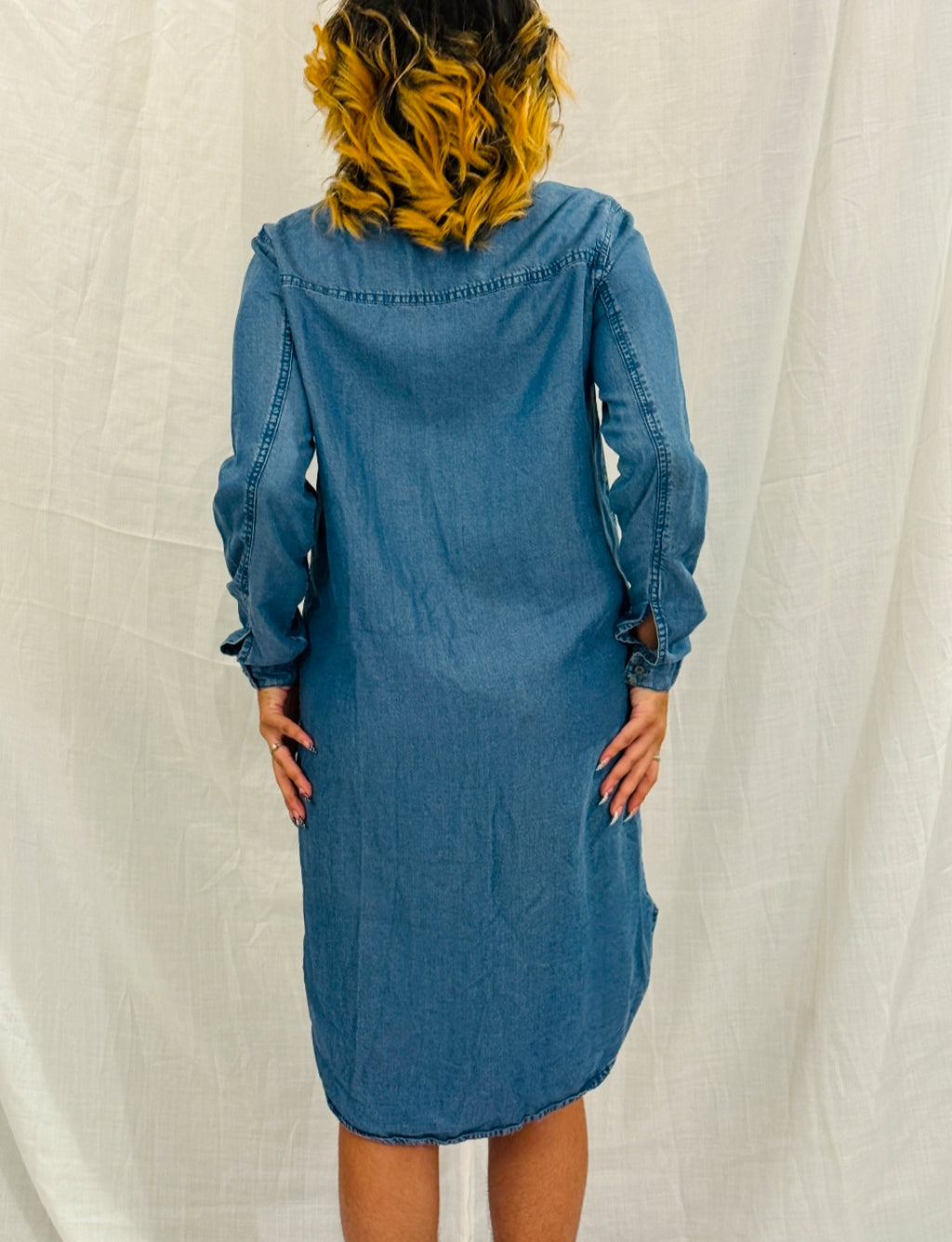 VERO MODA - Denim Shirt Dress