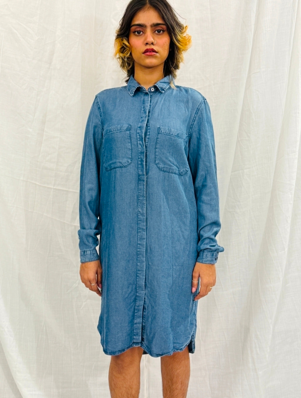 VERO MODA - Denim Shirt Dress