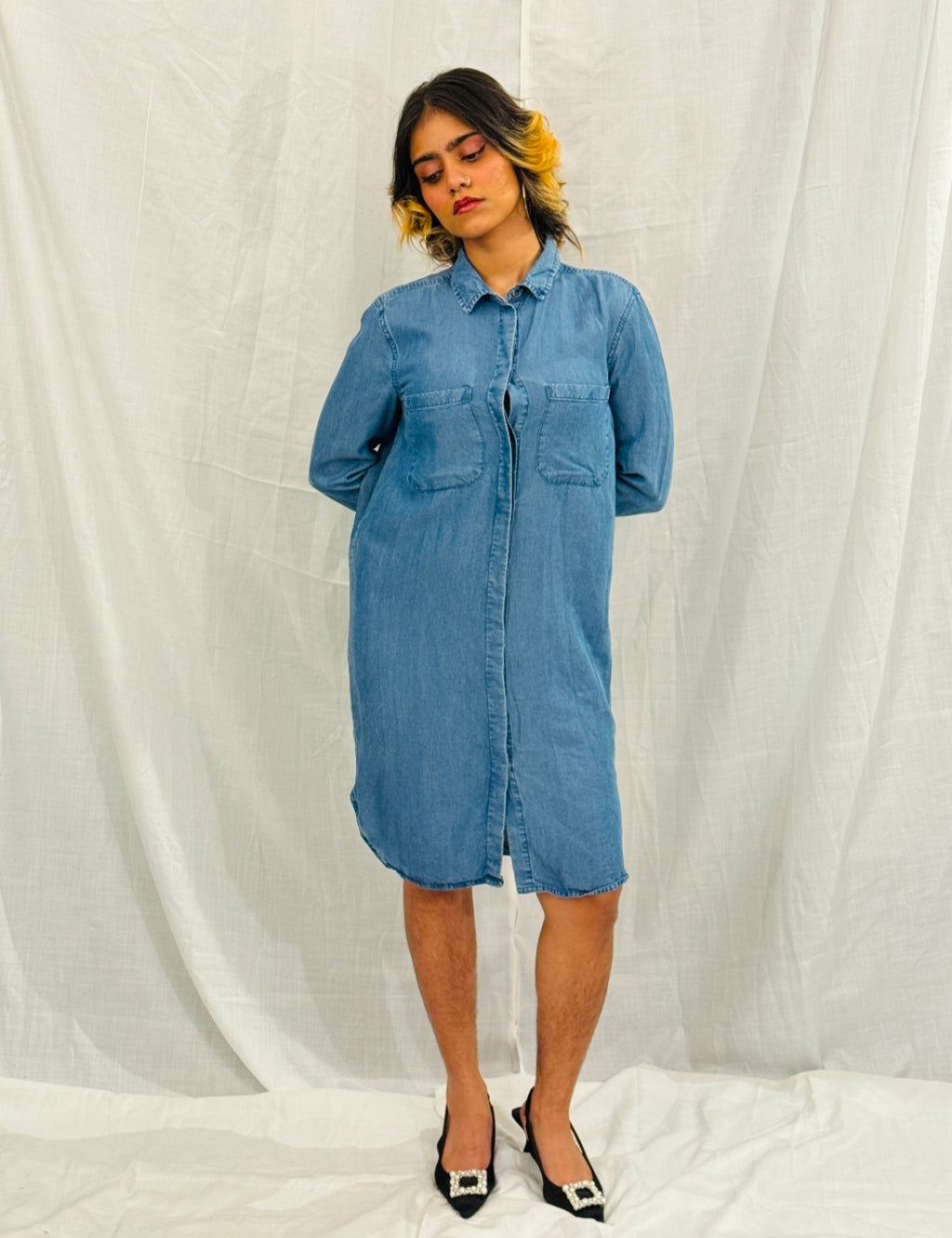VERO MODA - Denim Shirt Dress