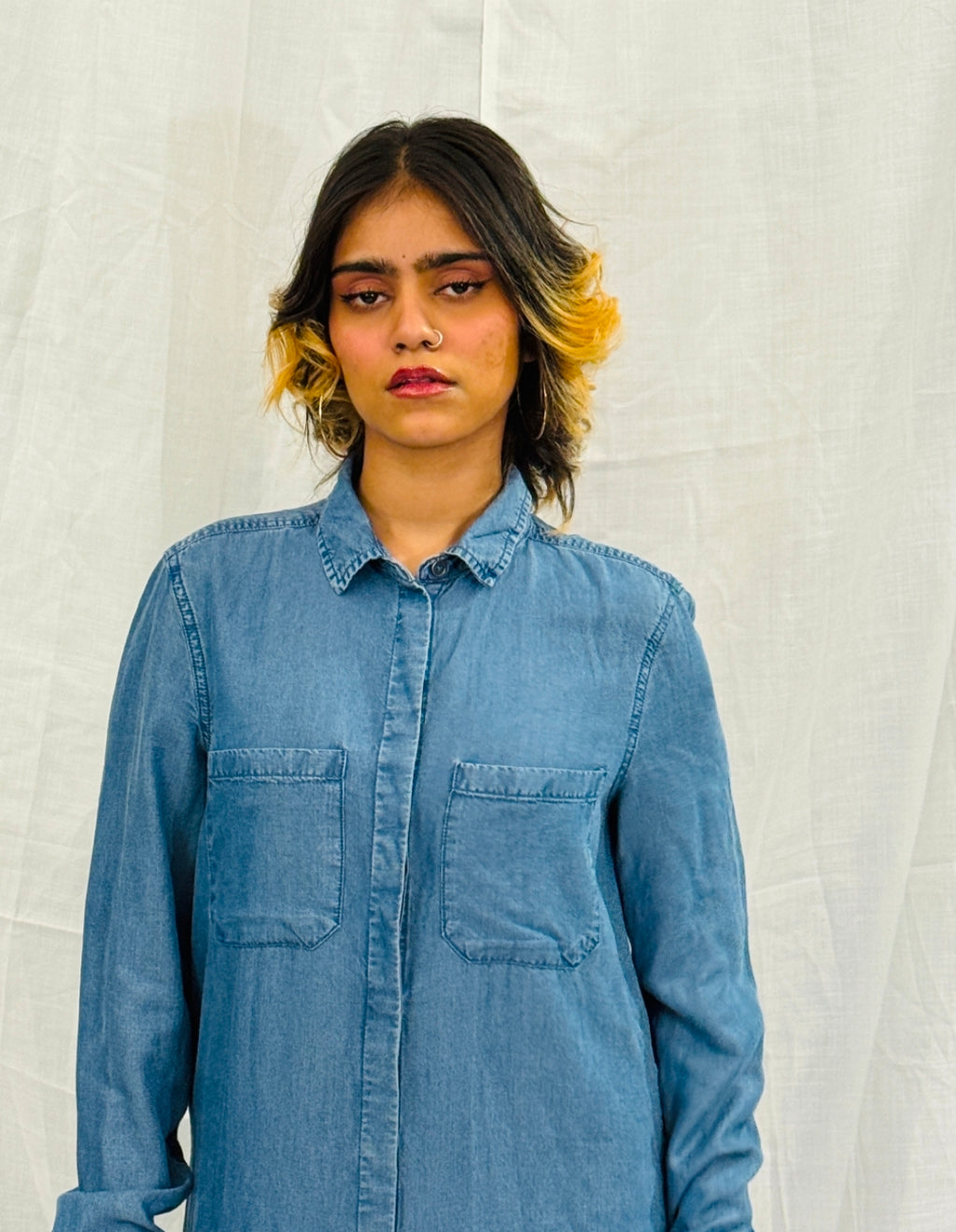 VERO MODA - Denim Shirt Dress