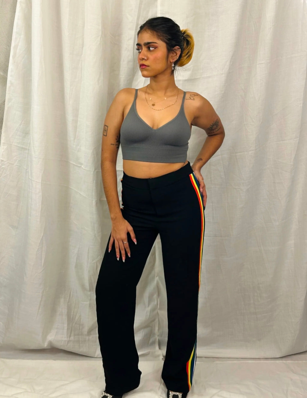 H&M - Ash Grey Padded Bra