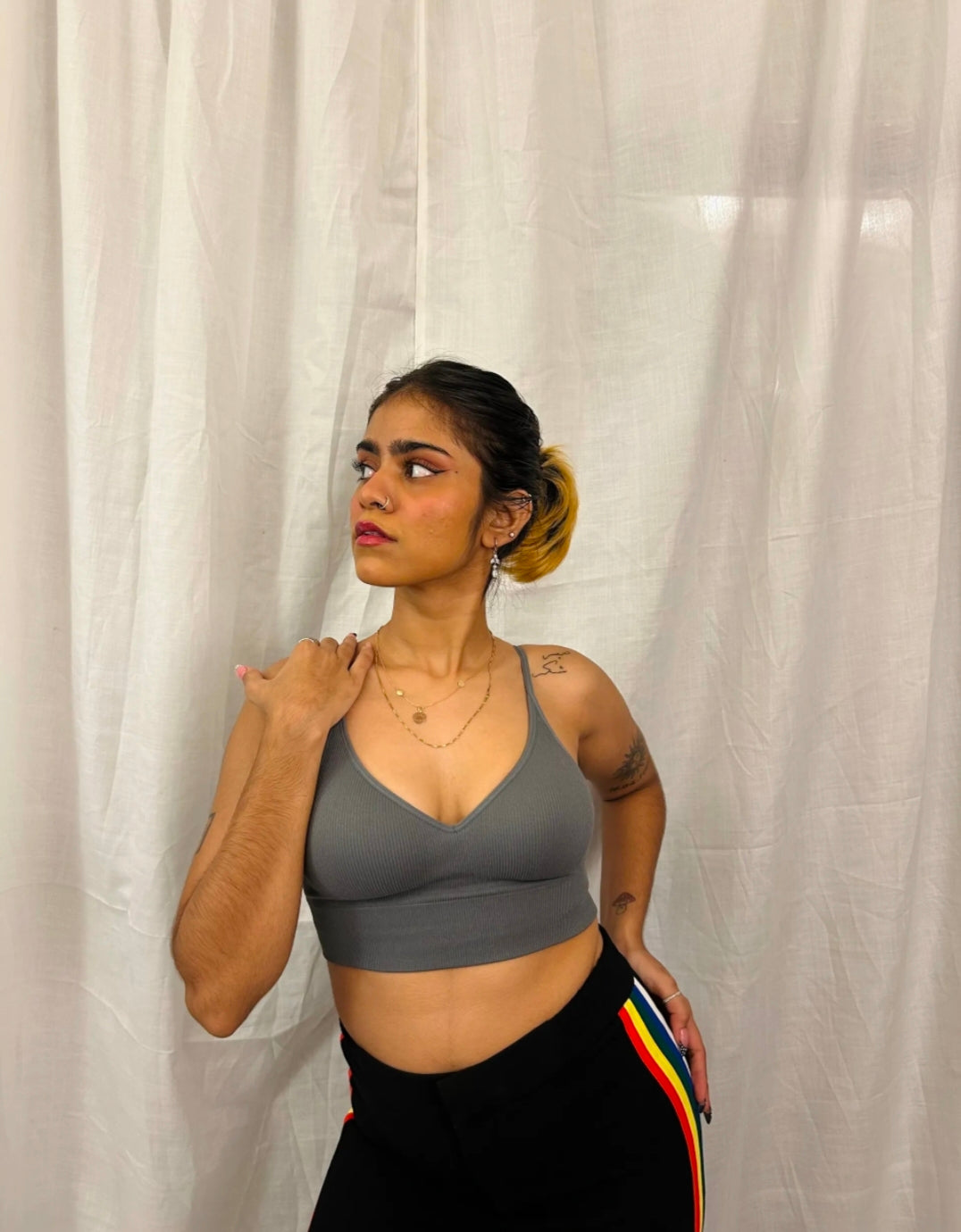 H&M - Ash Grey Padded Bra