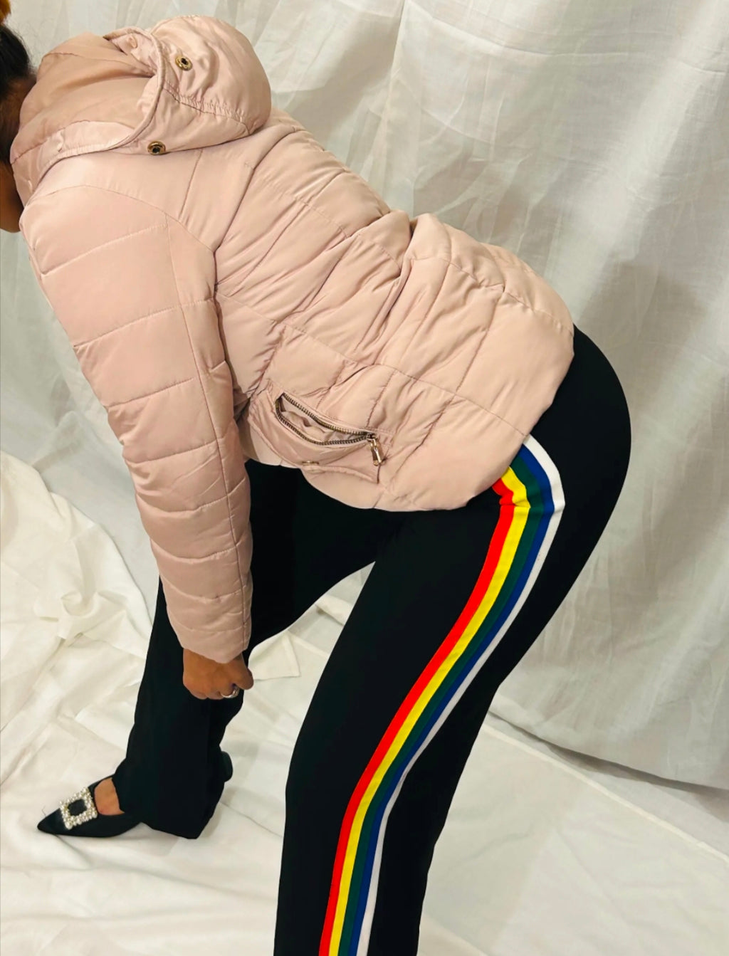 DECATHLON - Light Lavender Solid Hooded Full Sleeves Jacket