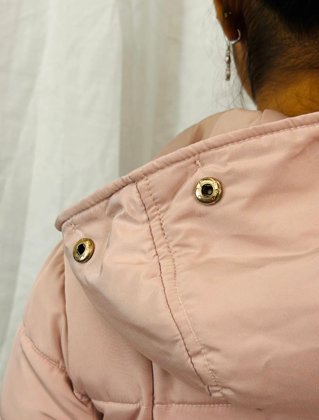 DECATHLON - Light Lavender Solid Hooded Full Sleeves Jacket