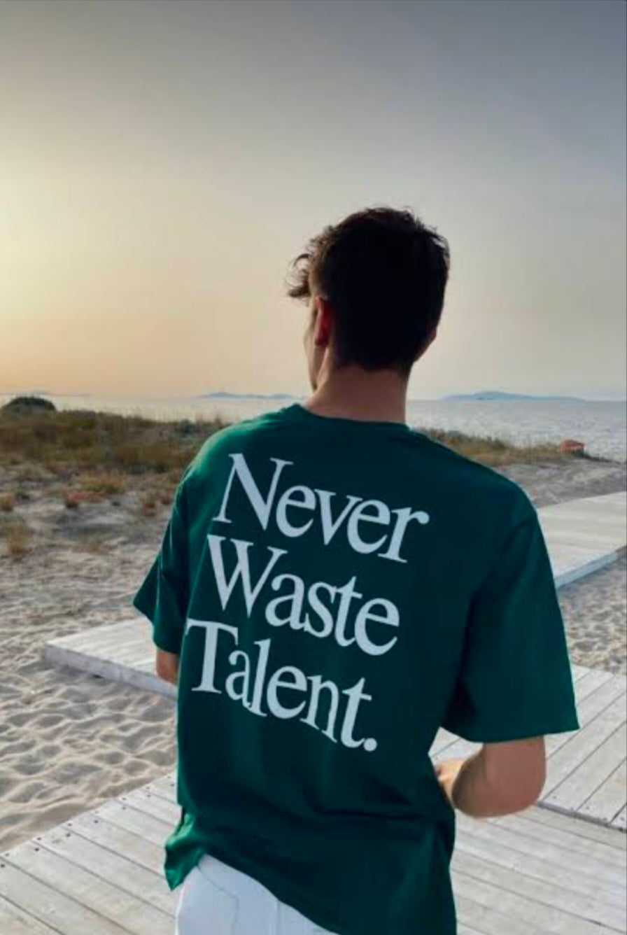 H&M - Green Oversized T-shirt