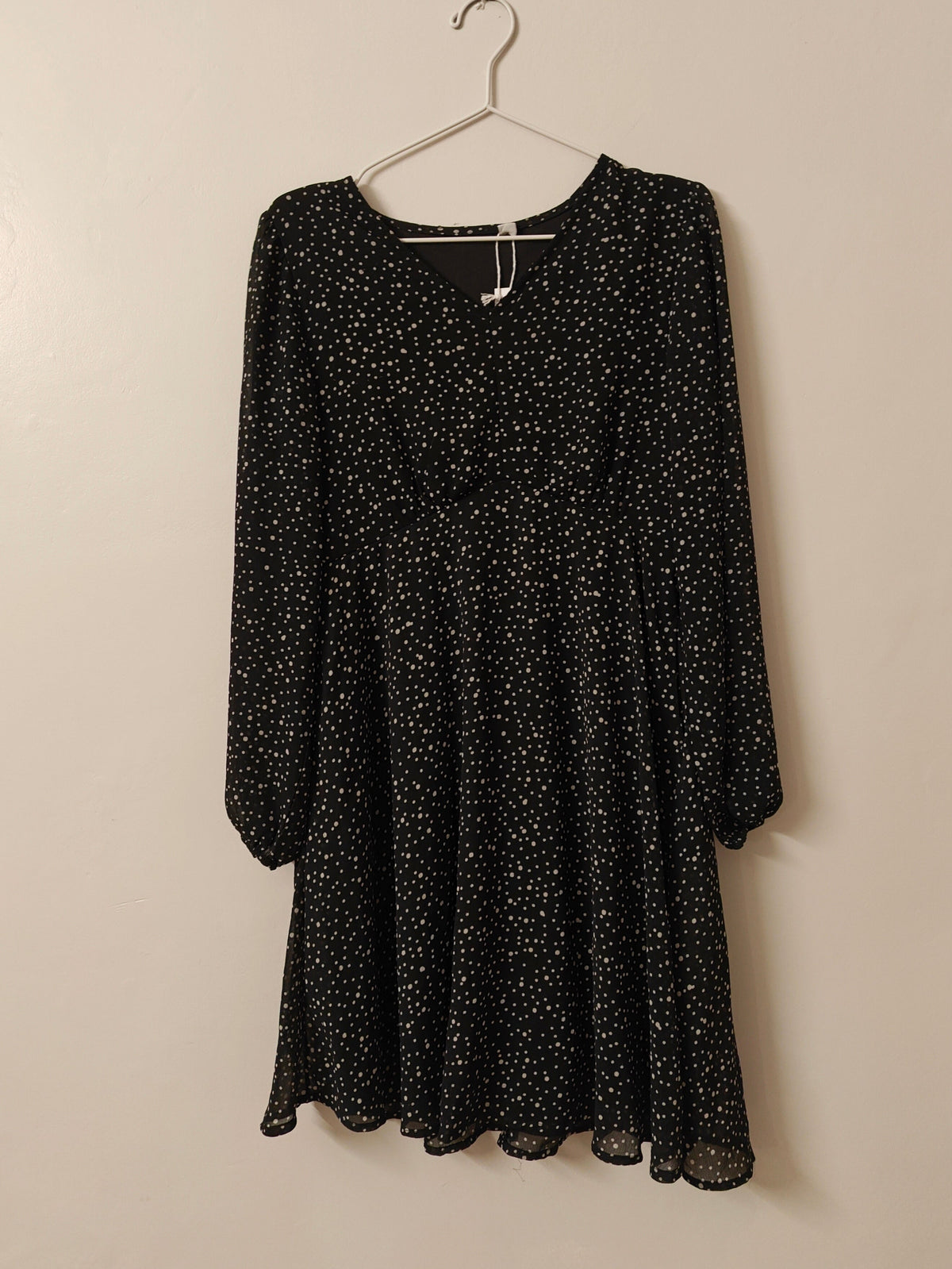 Black Polka Dot Dress