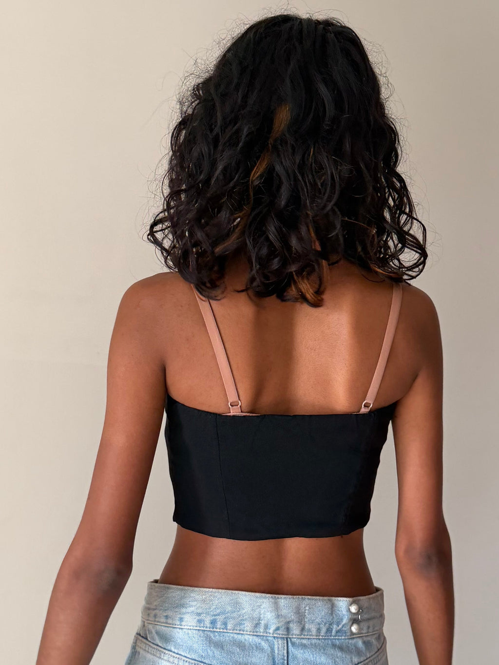 BERSHKA - Black Corset
