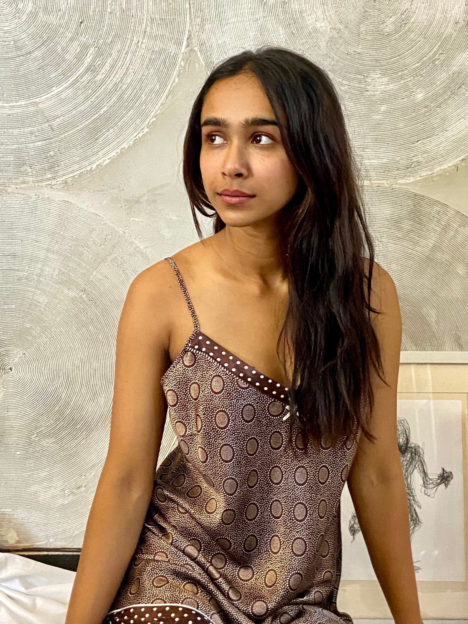 MARKS & SPENCER - Brown Slip Dress