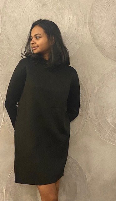 ZARA-Black Knit Dress – Love Me Twice