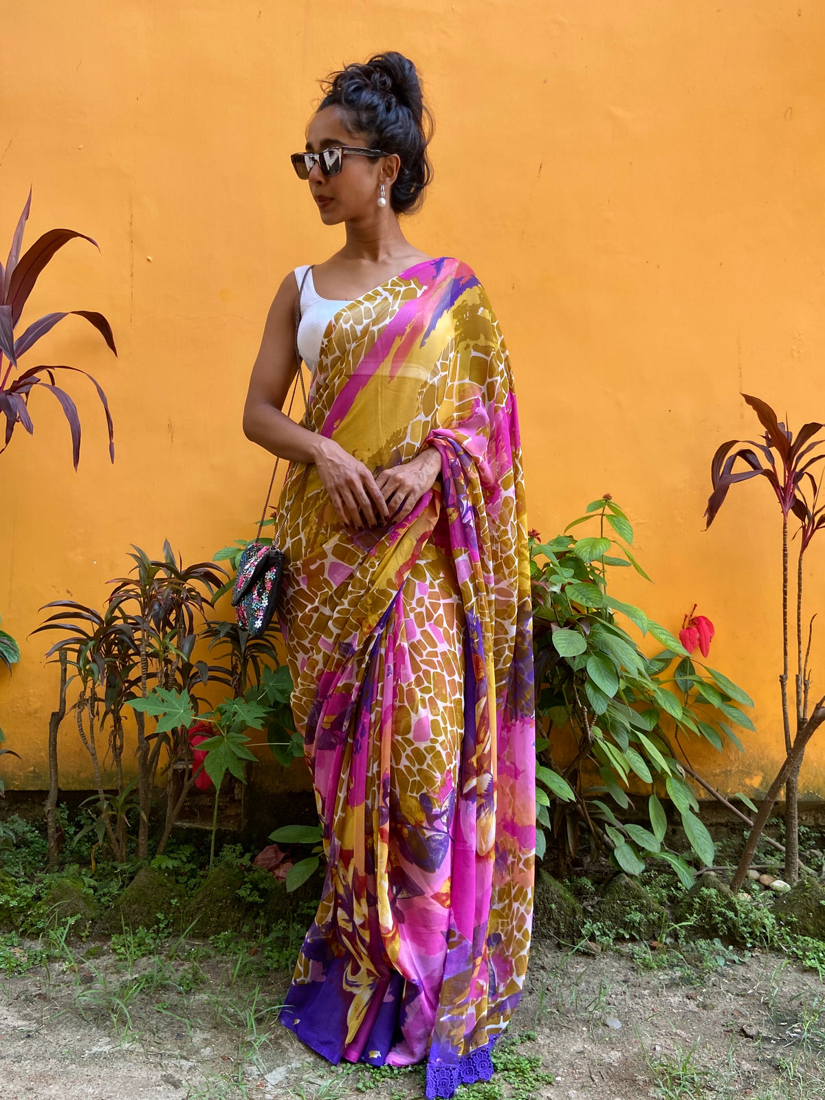 Colourful Vintage Sari