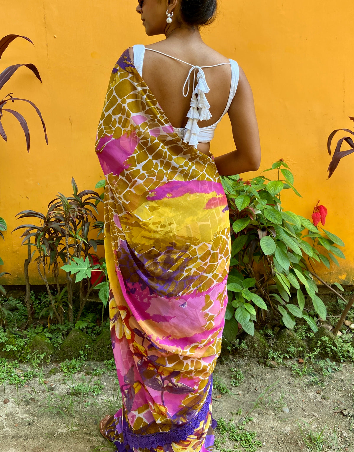 Colourful Vintage Sari