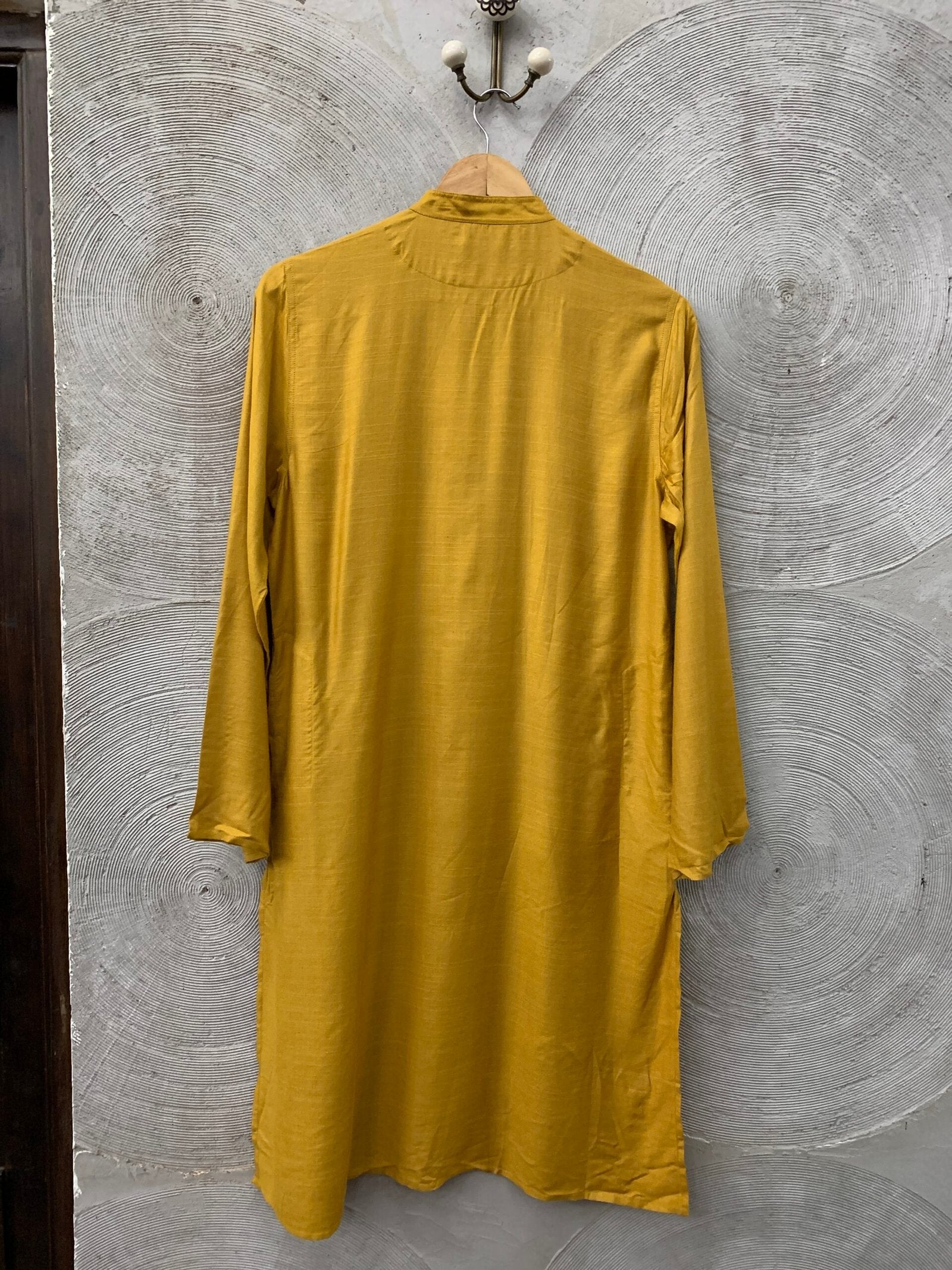 FABINDIA - Mustard colour boys kurta