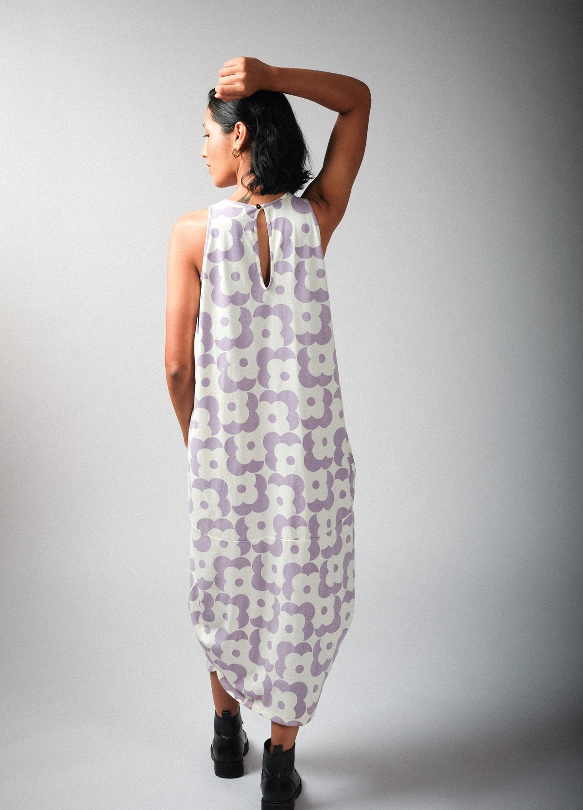 NO NASTIES - Lavender Floral Sack Dress