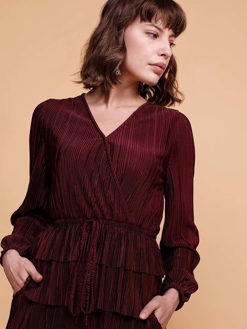 VERO MODA - Wine Co-Ord Set