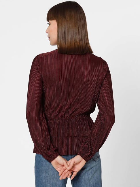 VERO MODA - Wine Co-Ord Set