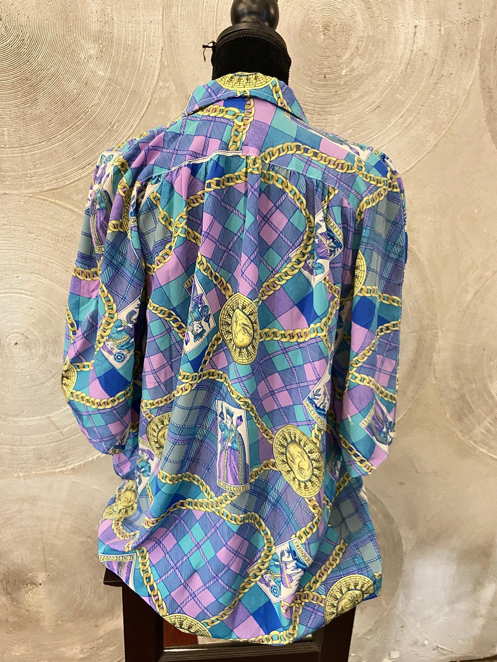 Purple and Blue Vintage Shirt