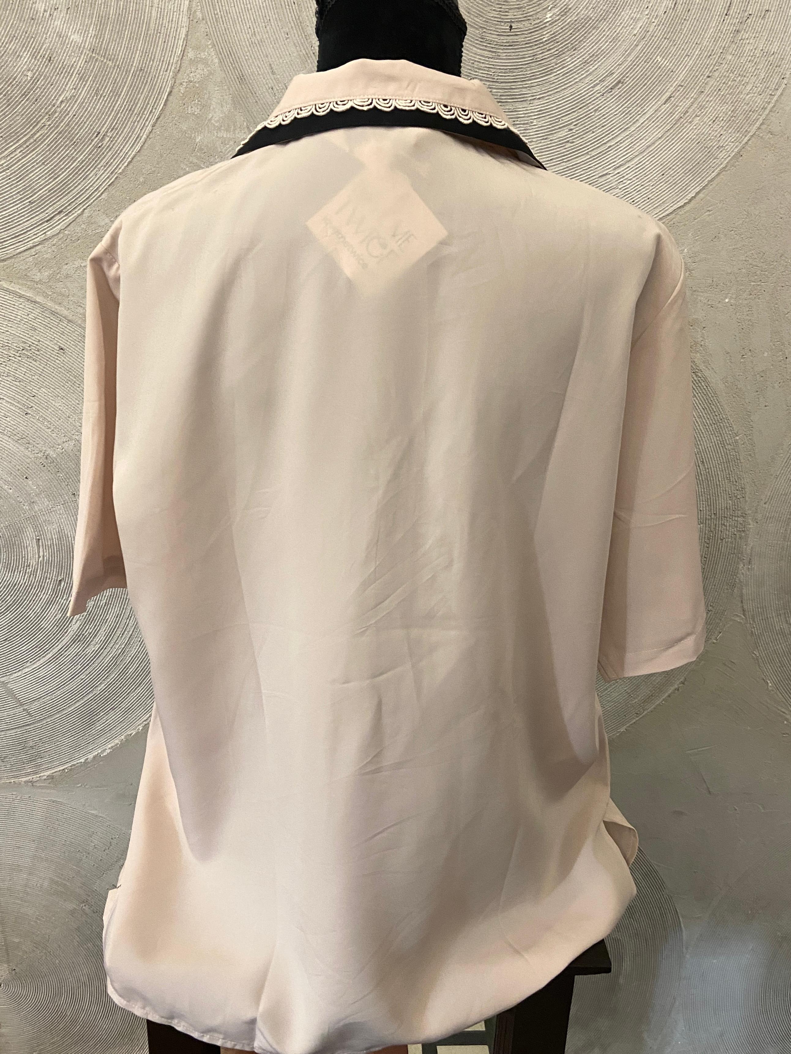 Half Sleeves Embroidered Vintage Shirt