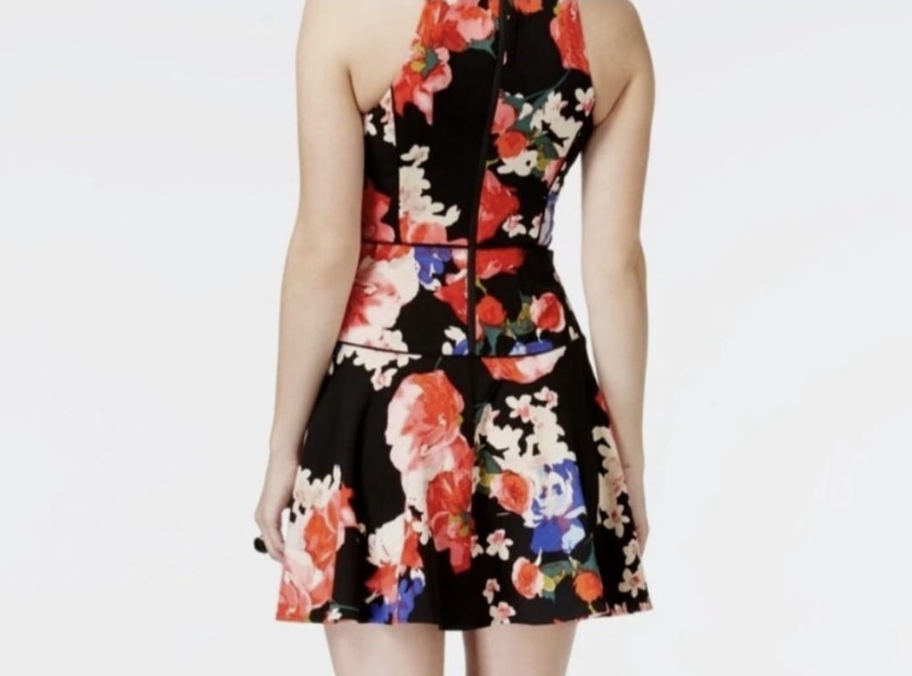 GUESS - Vibrant Floral Sleeveless Mini Dress